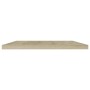 Estante estantería 4 uds contrachapada roble Sonoma 40x30x1,5cm de , Estanterías - Ref: Foro24-805160, Precio: 28,77 €, Descu...