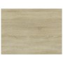 Estante estantería 4 uds contrachapada roble Sonoma 40x30x1,5cm de , Estanterías - Ref: Foro24-805160, Precio: 28,77 €, Descu...
