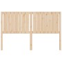 Cabecero de cama madera maciza de pino 165,5x4x100 cm de , Cabeceros y pies de cama - Ref: Foro24-818880, Precio: 64,07 €, De...