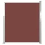 Toldo lateral de jardín o terraza marrón 160x300 cm de , Sombrillas - Ref: Foro24-41547, Precio: 67,65 €, Descuento: %