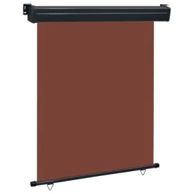 Toldo lateral de balcón marrón 140x250 cm de , Sombrillas - Ref: Foro24-48429, Precio: 77,34 €, Descuento: %
