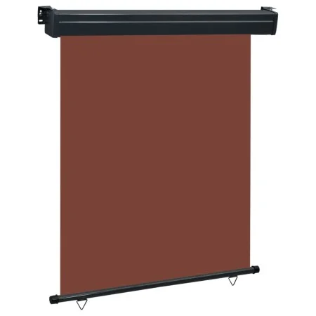 Toldo lateral de balcón marrón 140x250 cm de , Sombrillas - Ref: Foro24-48429, Precio: 77,34 €, Descuento: %