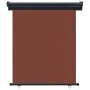 Toldo lateral de balcón marrón 140x250 cm de , Sombrillas - Ref: Foro24-48429, Precio: 77,34 €, Descuento: %