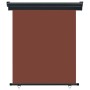 Toldo lateral de balcón marrón 140x250 cm de , Sombrillas - Ref: Foro24-48429, Precio: 79,30 €, Descuento: %