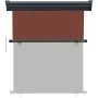 Toldo lateral de balcón marrón 140x250 cm de , Sombrillas - Ref: Foro24-48429, Precio: 77,34 €, Descuento: %