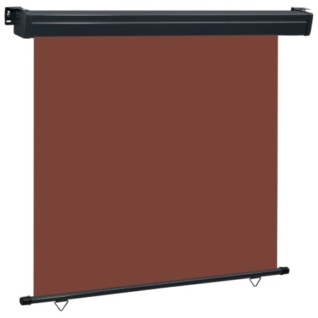 Toldo lateral de balcón marrón 170x250 cm de , Sombrillas - Ref: Foro24-48441, Precio: 90,54 €, Descuento: %