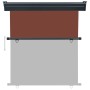 Toldo lateral de balcón marrón 170x250 cm de , Sombrillas - Ref: Foro24-48441, Precio: 90,54 €, Descuento: %