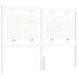 Estructura de cama con cabecero madera maciza blanco 140x200 cm de , Camas y somieres - Ref: Foro24-3194052, Precio: 152,28 €...