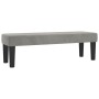 Cama box spring con colchón terciopelo gris claro 180x200 cm de , Camas y somieres - Ref: Foro24-3137857, Precio: 618,64 €, D...