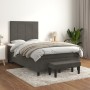Cama box spring con colchón terciopelo gris oscuro 120x200 cm de , Camas y somieres - Ref: Foro24-3137834, Precio: 436,50 €, ...