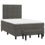Cama box spring con colchón terciopelo gris oscuro 120x200 cm de , Camas y somieres - Ref: Foro24-3137834, Precio: 436,50 €, ...