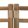 Biombo plegable de 3 paneles bambú y lona 120 cm de , Divisores de ambientes - Ref: Foro24-350623, Precio: 82,70 €, Descuento: %