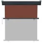 Toldo lateral de balcón marrón 160x250 cm de , Sombrillas - Ref: Foro24-48435, Precio: 75,83 €, Descuento: %