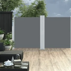 Toldo lateral retráctil gris antracita 140x600 cm de , Sombrillas - Ref: Foro24-48456, Precio: 120,13 €, Descuento: %