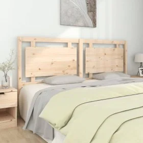 Bettkopfteil aus massivem Kiefernholz, 185,5 x 4 x 100 cm von , Kopf- und Fußteile - Ref: Foro24-817955, Preis: 76,16 €, Raba...