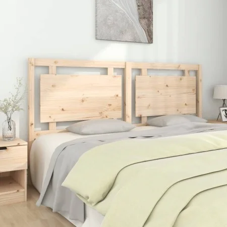 Bettkopfteil aus massivem Kiefernholz, 185,5 x 4 x 100 cm von , Kopf- und Fußteile - Ref: Foro24-817955, Preis: 76,16 €, Raba...