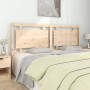 Cabecero de cama madera maciza de pino 185,5x4x100 cm de , Cabeceros y pies de cama - Ref: Foro24-817955, Precio: 77,34 €, De...