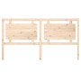 Cabecero de cama madera maciza de pino 185,5x4x100 cm de , Cabeceros y pies de cama - Ref: Foro24-817955, Precio: 77,34 €, De...