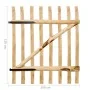 Hazelnut wood fence gate 100x120cm by vidaXL, garden gates - Ref: Foro24-142592, Price: 88,57 €, Discount: %