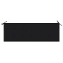 Banco de jardín 3 plazas madera maciza eucalipto y cojín 150 cm de , Bancos de jardín - Ref: Foro24-3061003, Precio: 195,09 €...