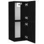 Juego de muebles de baño madera de ingeniería negro de , Muebles de baño - Ref: Foro24-3071379, Precio: 446,65 €, Descuento: %