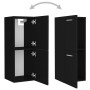 Juego de muebles de baño madera de ingeniería negro de , Muebles de baño - Ref: Foro24-3071379, Precio: 446,65 €, Descuento: %