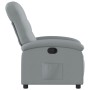 Sillón reclinable de tela gris claro en Sillones | Comprar online en Foru.es