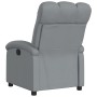Sillón reclinable de tela gris claro en Sillones | Comprar online en Foru.es