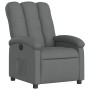 Sillón reclinable de tela gris oscuro en Sillones | Comprar online en Foru.es