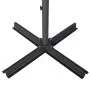 Sombrilla de jardín con palo de aluminio negro 600 cm de , Sombrillas - Ref: Foro24-47376, Precio: 295,64 €, Descuento: %