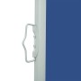 Toldo lateral retráctil de jardín azul 140x500 cm de , Sombrillas - Ref: Foro24-48396, Precio: 119,44 €, Descuento: %