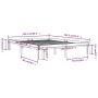 Estructura de cama de madera maciza de pino blanco 140x190 cm de , Camas y somieres - Ref: Foro24-810346, Precio: 105,94 €, D...
