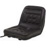 Asiento de tractor universal negro de vidaXL, Accesorios y piezas para tractores - Ref: Foro24-142317, Precio: 81,92 €, Descu...
