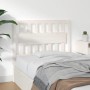 Cabecero de cama madera maciza de pino blanco 105,5x4x100 cm de , Cabeceros y pies de cama - Ref: Foro24-818556, Precio: 51,9...