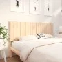Solid pine wood bed headboard 185.5x4x100 cm by , Headboards and footboards - Ref: Foro24-818885, Price: 77,83 €, Discount: %