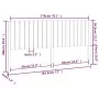 Solid pine wood bed headboard 185.5x4x100 cm by , Headboards and footboards - Ref: Foro24-818885, Price: 77,83 €, Discount: %