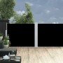 Toldo lateral retráctil negro 140x1000 cm de , Sombrillas - Ref: Foro24-48484, Precio: 108,22 €, Descuento: %