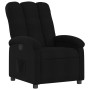Sillón reclinable de tela negra en Sillones | Comprar online en Foru.es