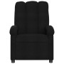 Sillón reclinable de tela negra en Sillones | Comprar online en Foru.es