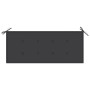 Banco de jardín 2 plazas madera maciza eucalipto y cojín 120 cm de , Bancos de jardín - Ref: Foro24-3060969, Precio: 184,60 €...
