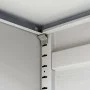 Armario de oficina con 2 puertas acero gris 90x40x180 cm de vidaXL, Armarios archivadores - Ref: Foro24-20152, Precio: 318,82...