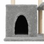 Rascador para gatos con postes de sisal gris claro 83 cm en Mobiliario para gatos | Comprar online en Foru.es
