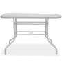 Juego de comedor de jardín 8 piezas acero y textilene gris de vidaXL, Conjuntos de jardín - Ref: Foro24-43786, Precio: 324,26...