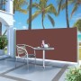 Toldo lateral retráctil 140x300 cm marrón de , Sombrillas - Ref: Foro24-45358, Precio: 87,30 €, Descuento: %