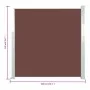 Toldo lateral retráctil 140x300 cm marrón de , Sombrillas - Ref: Foro24-45358, Precio: 85,34 €, Descuento: %