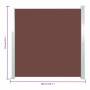 Toldo lateral retráctil 140x300 cm marrón de , Sombrillas - Ref: Foro24-45358, Precio: 87,30 €, Descuento: %