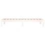 Estructura de cama madera maciza individual blanco 75x190 cm de , Camas y somieres - Ref: Foro24-810326, Precio: 73,70 €, Des...