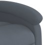 Sillón reclinable de terciopelo gris oscuro en Sillones | Comprar online en Foru.es