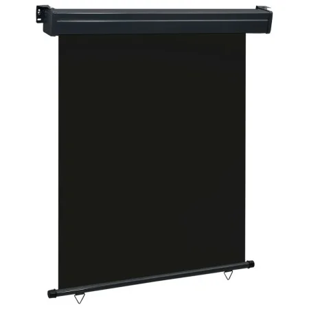 Toldo lateral de balcón negro 140x250 cm de , Sombrillas - Ref: Foro24-48424, Precio: 69,50 €, Descuento: %