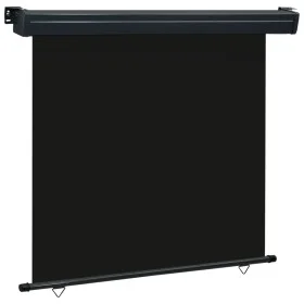 Toldo lateral de balcón negro 160x250 cm de , Sombrillas - Ref: Foro24-48430, Precio: 64,26 €, Descuento: %